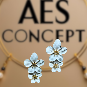 Cercei Roua petalelor - Artynos.ro