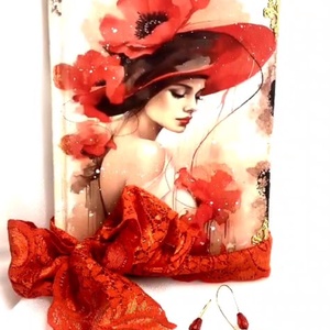 Agenda - jurnal handmade unicat +cercei - Artynos.ro