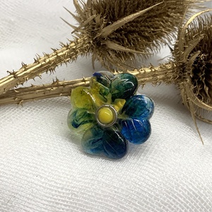 Inel reglabil - handmade din rasina 00503, , Confectionarea bijuteriilor, ARTYNOS