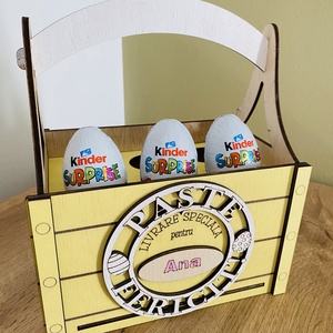 Coșuleț de Paște  , Jucării și echipamente pentru copii, Saci și seturi pentru copii, Accesorii pentru copii, Prelucrarea lemnului, Coșuleț personalizat pentru ouă de Paște – Cadoul perfect pentru cei mici!

Transformă sărbătorile ..., ARTYNOS