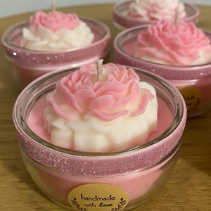 Lumânare parfumată Cherry blossom and peony 120g - Artynos.ro