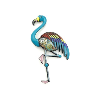 Brosa flamingo turcoaz - Artynos.ro