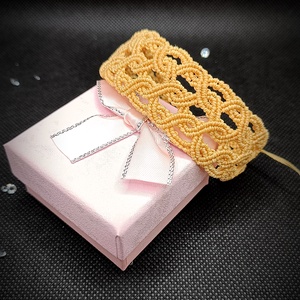 Brățară micro macrame celtica  - Artynos.ro
