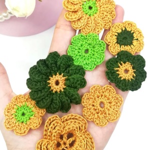Lot flori crosetate, Accessorii si unelte, Accesorii decorative, Alte accesorii, Cusatura, * Floricele crosetate manual , pentru aplicatii diverse
* Pret pentru cele din imagine, 8 bucati, o..., ARTYNOS