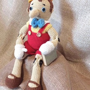 Pinocchio croșetat - Artynos.ro