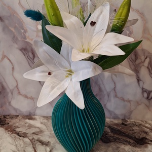 Vaza Felicity Color , Casă & Stil de viață, Accesorii pentru decorat casa, Suport de flori, Vaze, Altele, Obiecte pictate, Vă prezentăm vaza noastră Felicity Color cu design elegant, un amestec perfect de simplitate și sof..., ARTYNOS