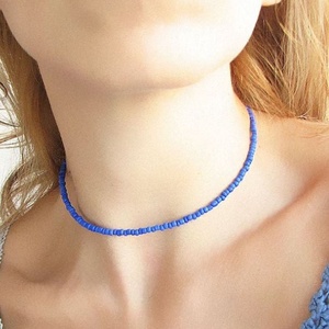 Choker finut albastru - Artynos.ro