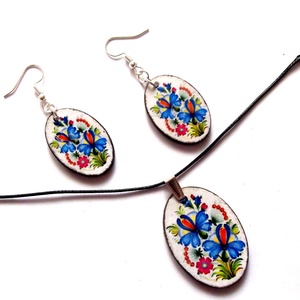 set bijuterii lemn 40637 - Artynos.ro