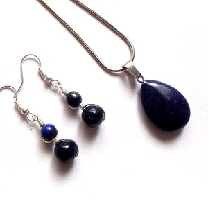 set lapis lazuli 37676 - Artynos.ro