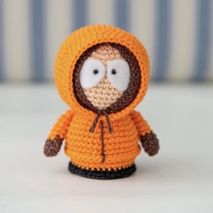 Papusa crosetata Kenny (South Park), Jucării și echipamente pentru copii, Plușuri, Păpușă croșetată, păpușă de pluș, Croșetat, Papusa crosetata Kenny - South Park. Este umpluta cu vatelina hipoalergenica. Recomandam spalarea m..., ARTYNOS