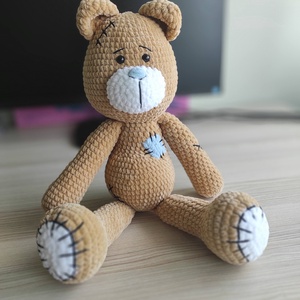 Füles mackó, Jucării și echipamente pentru copii, Plușuri, Personaje de basm din pluș, Croșetat, ARTYNOS
